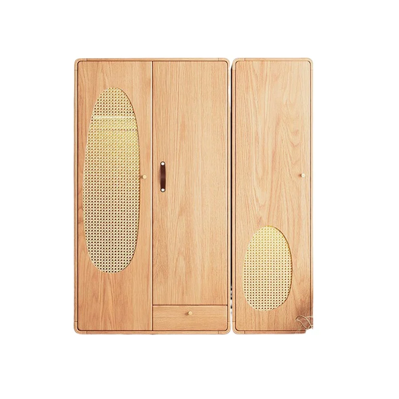 Household small apartment bedroom locker simple modern storage Nordic rattan wardrobe
Household small apartment bedroom locker simple modern storage Nordic rattan wardrobe