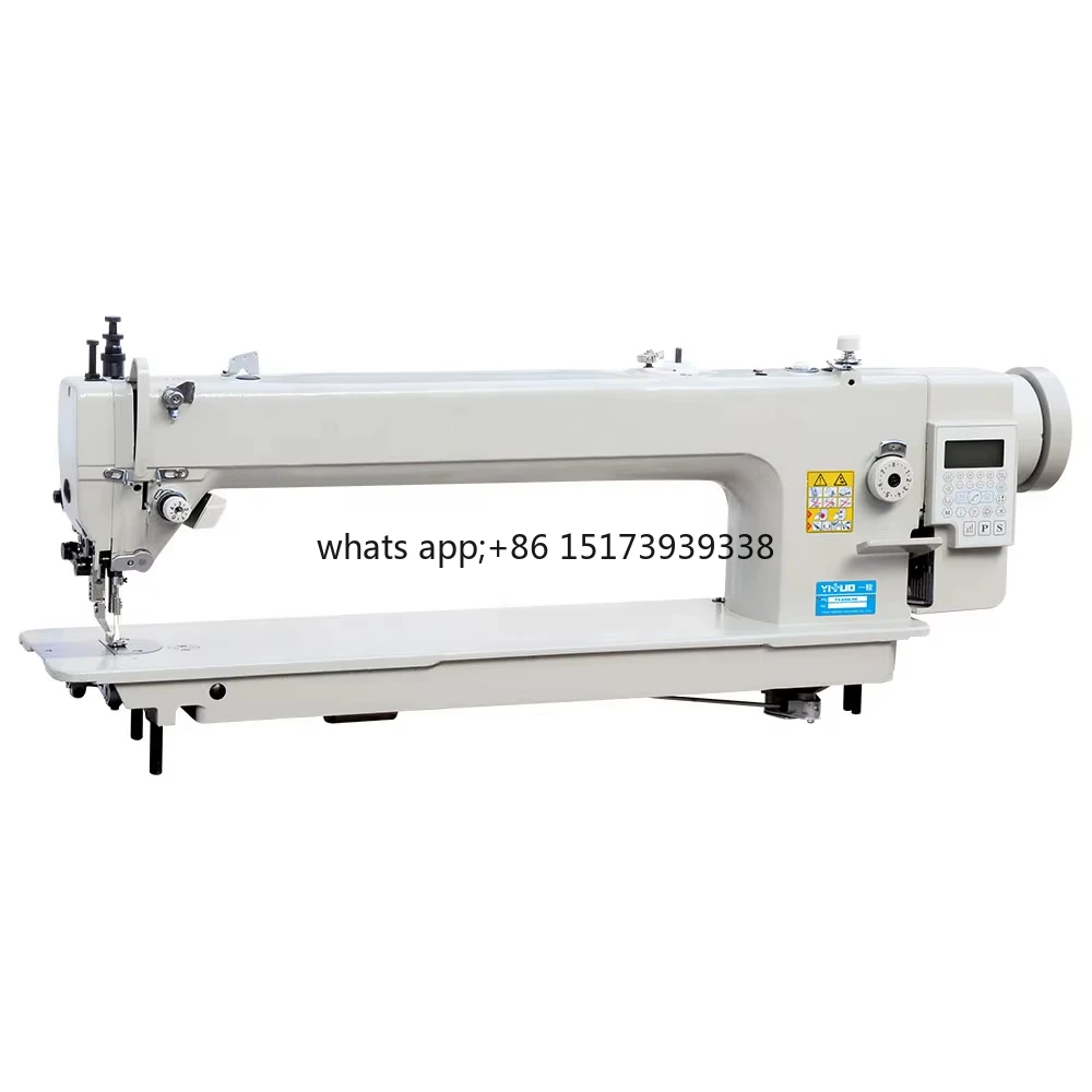 Hot Selling Model YS-0303-D4 Automatic Top and Bottom Feed Long-arm Lock Stitch Industrial Sewing Machine
Hot Selling Model YS-0303-D4 Automatic Top and Bottom Feed Long-arm Lock Stitch Industrial Sewing Machine
