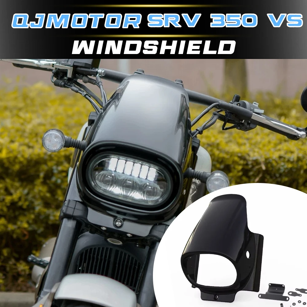 Для QJMOTOR SRV 350 VS: Модифицированная накладка на ветровое стекло и крышка фары
Для QJMOTOR SRV 350 VS: Модифицированная накладка на ветровое стекло и крышка фары