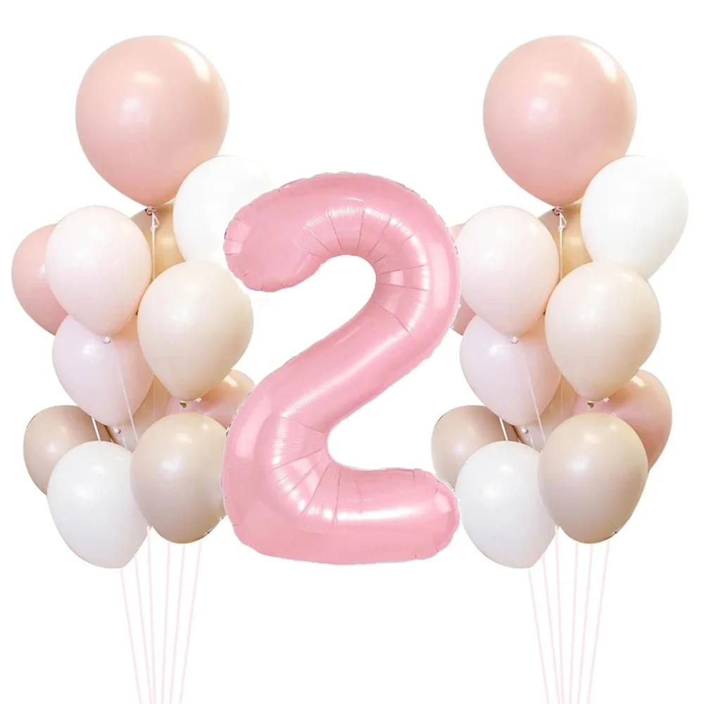17pcs Pink Series Latex Balloon Set Baby Pink Foil Number For Girl's Birthday Party Anniversary Decorations Kids DIY Gifts
17pcs Pink Series Latex Balloon Set Baby Pink Foil Number For Girl's Birthday Party Anniversary Decorations Kids DIY Gifts