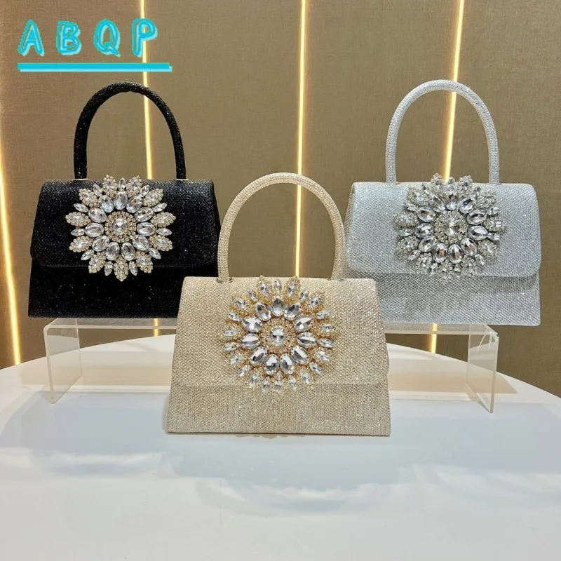 New Dinner Handbag Luxury Brand Diamond Shiny Dinner Party Women's Handbag Fashion Retro Dinner Shoulder Crossbody Bag
New Dinner Handbag Luxury Brand Diamond Shiny Dinner Party Women's Handbag Fashion Retro Dinner Shoulder Crossbody Bag