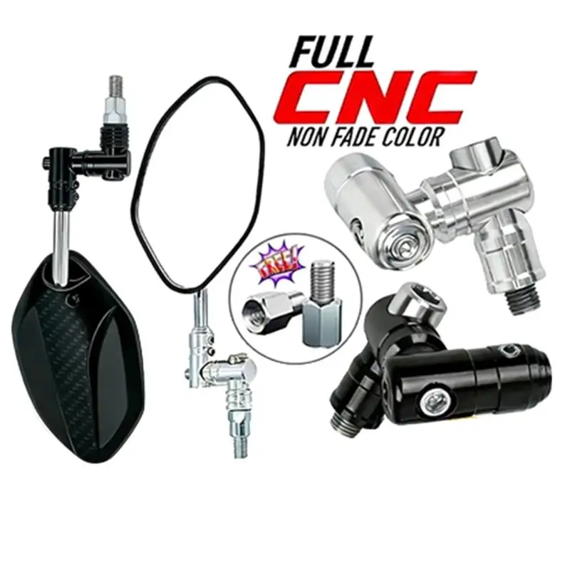 A Pair Motorcycle Straight Pole Side Mirrors For 360 Degree Folding Mechanism
A Pair Motorcycle Straight Pole Side Mirrors For 360 Degree Folding Mechanism
