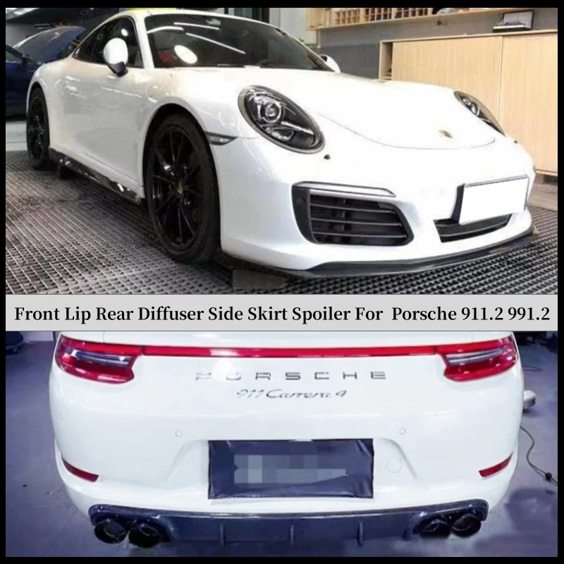 Для Porsche 911.2 991.2 2016 17 2018 2019 Передняя губа из настоящего углеродного волокна Задний диффузор Боковая юбка Спойлер Комплект кузова Сплиттер Обновление
Для Porsche 911.2 991.2 2016 17 2018 2019 Передняя губа из настоящего углеродного волокна Задний диффузор Боковая юбка Спойлер Комплект кузова Сплиттер Обновление
