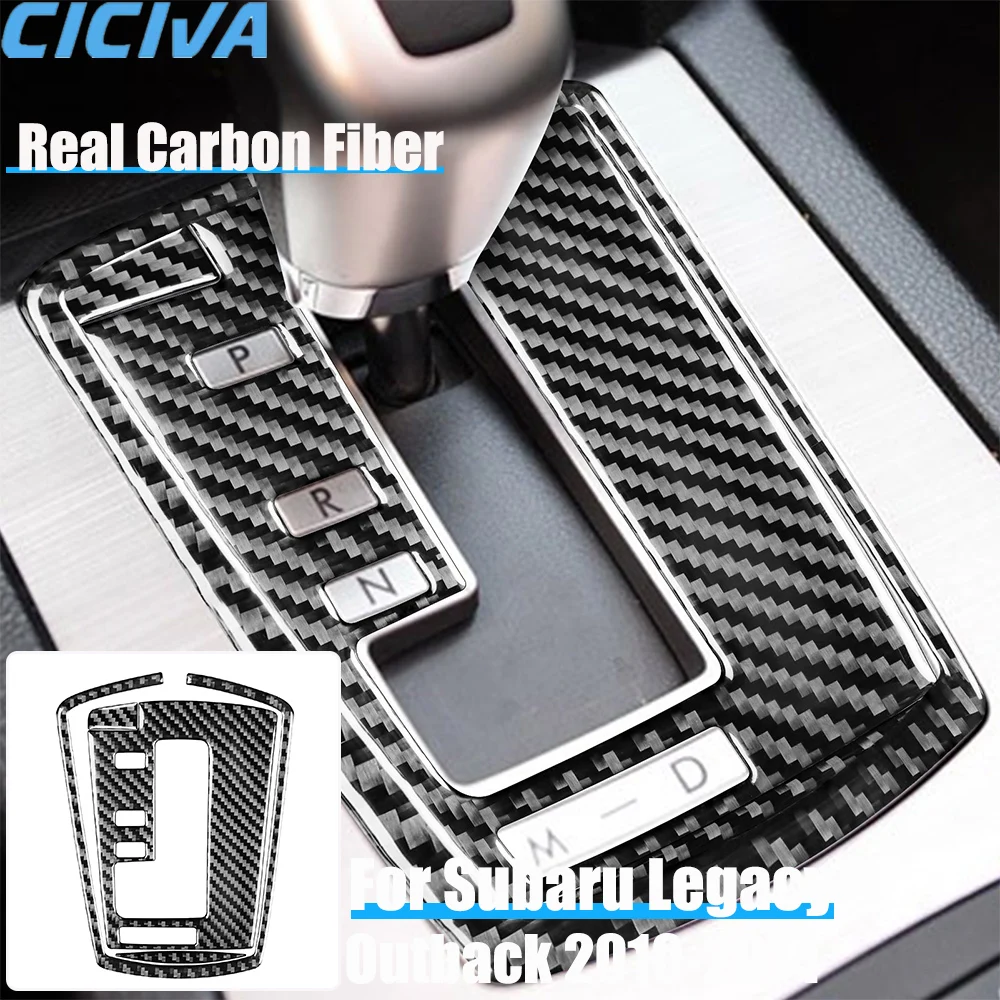 Автомобильные аксессуары из настоящего углеродного волокна, центральный комплект переключения передач, мягкая наклейка для Subaru Legacy/Outback 2010 2011 2012 2013 2014 
Автомобильные аксессуары из настоящего углеродного волокна, центральный комплект переключения передач, мягкая наклейка для Subaru Legacy/Outback 2010 2011 2012 2013 2014