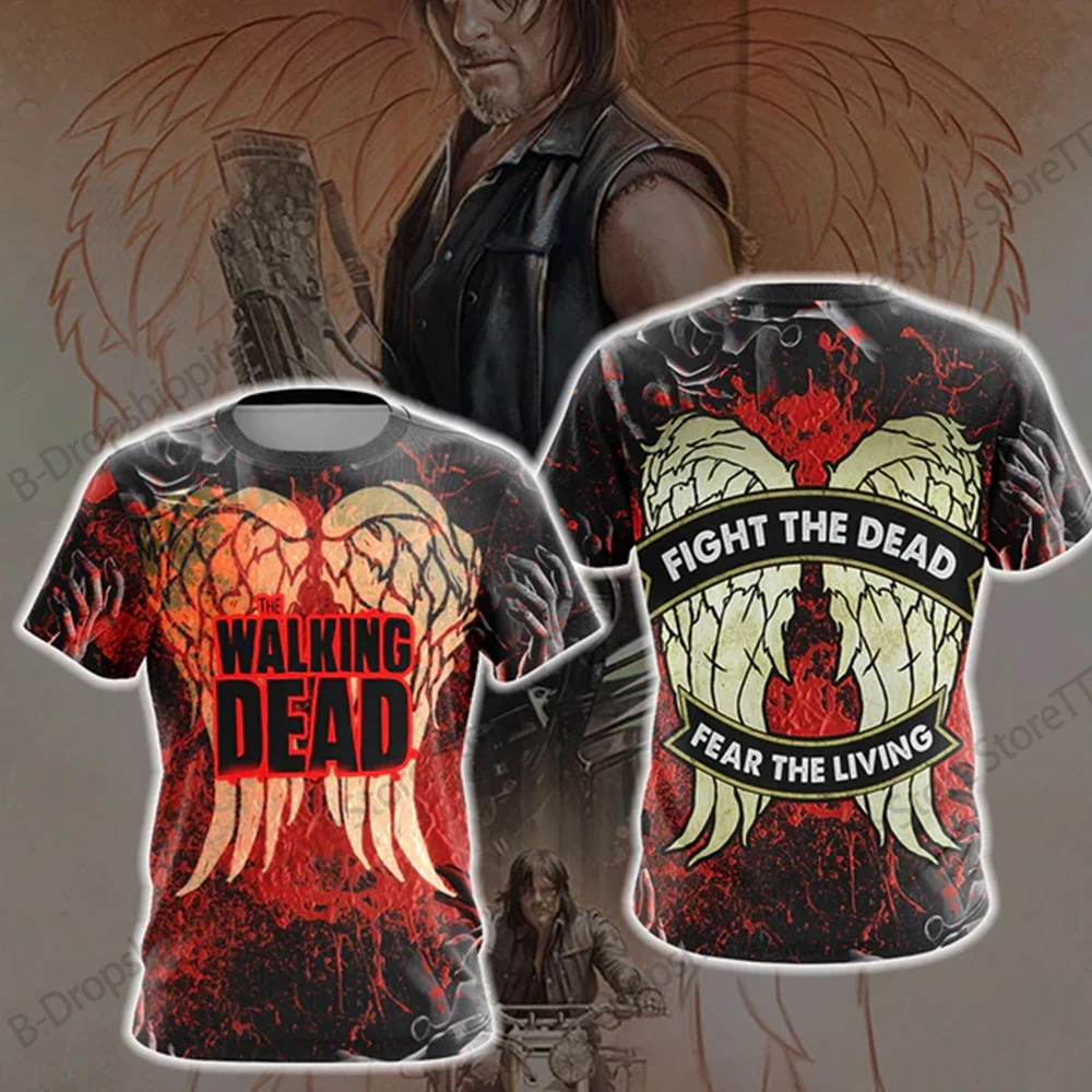 TV Series The Walking Dead 3d Print T-shirt Men Women Fashion Short Sleeve Oversized Tops Tee Kids Tshirt Horror Movie Clothing 
TV Series The Walking Dead 3d Print T-shirt Men Women Fashion Short Sleeve Oversized Tops Tee Kids Tshirt Horror Movie Clothing