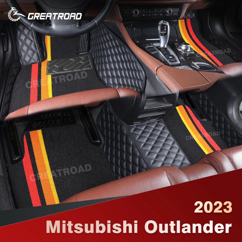 For Mitsubishi Outlander 5/7 Seats 2023 Double Layer Car Floor Mats Custom Auto Carpet Cover Interior Accessories
For Mitsubishi Outlander 5/7 Seats 2023 Double Layer Car Floor Mats Custom Auto Carpet Cover Interior Accessories