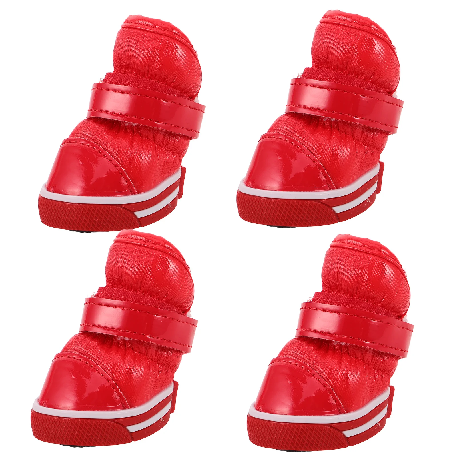 4pcs Pet Snow Boots: Waterproof Non-Slip Dog Booties For Small Dogs Warm Fleece Lined Paw Protector Hiking Walking Winter
4pcs Pet Snow Boots: Waterproof Non-Slip Dog Booties For Small Dogs Warm Fleece Lined Paw Protector Hiking Walking Winter