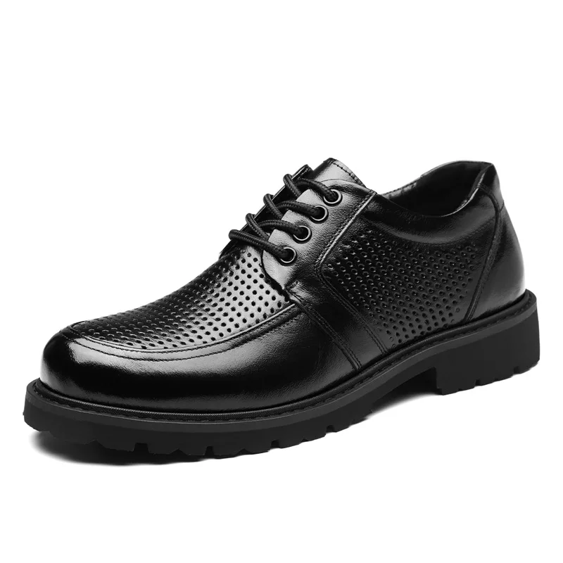 2026 Summer New Hallow Leather Shoes for Men Black Fashion Business Dress Shoes Male Lace Designer Platform Shoe Man
2026 Summer New Hallow Leather Shoes for Men Black Fashion Business Dress Shoes Male Lace Designer Platform Shoe Man
