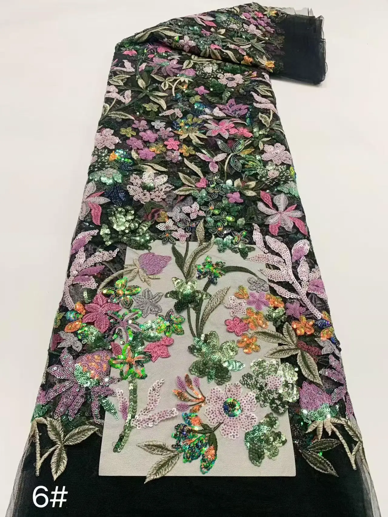 High Quality Luxury Sequins Lace Fabric Spot, Multi-color Water-soluble Party Wedding Dress Lace Fabric 5 Yards Cord Lace Fabric
High Quality Luxury Sequins Lace Fabric Spot, Multi-color Water-soluble Party Wedding Dress Lace Fabric 5 Yards Cord Lace Fabric