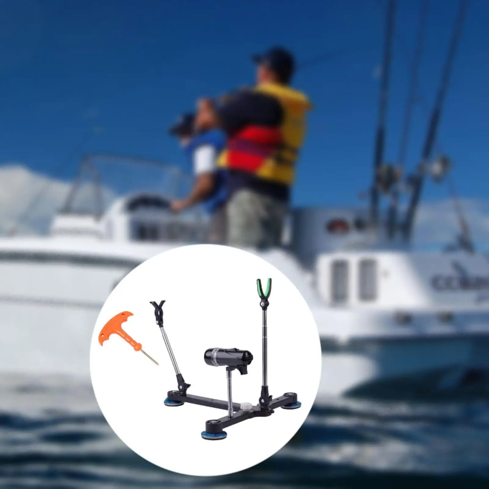 Подставка для удочки портативная складная прочная регулируемая для плота каноэ на открытом воздухе
Подставка для удочки портативная складная прочная регулируемая для плота каноэ на открытом воздухе