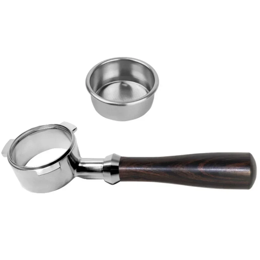 54mm Bottomless Portafilter - Fits Breville Barista Express Pro Press 1 x Filter Basket. (Wood)
54mm Bottomless Portafilter - Fits Breville Barista Express Pro Press 1 x Filter Basket. (Wood)