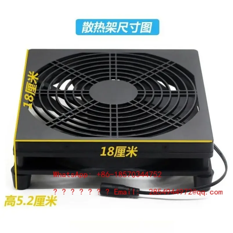 2026 18Cm Large Size USB Router Power Amplifier Set-top Box Cooling Fan Rack Base
2026 18Cm Large Size USB Router Power Amplifier Set-top Box Cooling Fan Rack Base