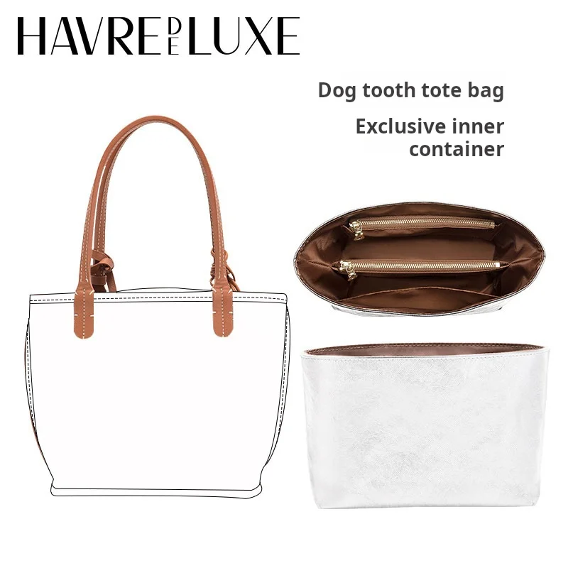 HAVREDELUXE Bag Organizers For Goyard Mini Bag Mini Liner Dog Tooth Tote Bag Mini Storage Bag Lining Bag
HAVREDELUXE Bag Organizers For Goyard Mini Bag Mini Liner Dog Tooth Tote Bag Mini Storage Bag Lining Bag