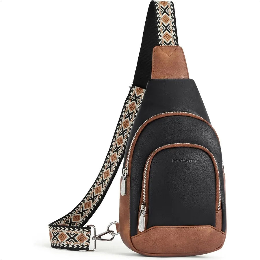 Sling Bag for Women Crossbody Purse Crossbody Bag Leather Chest Bag with Adjustable Guitar Strap for Travel
Sling Bag for Women Crossbody Purse Crossbody Bag Leather Chest Bag with Adjustable Guitar Strap for Travel