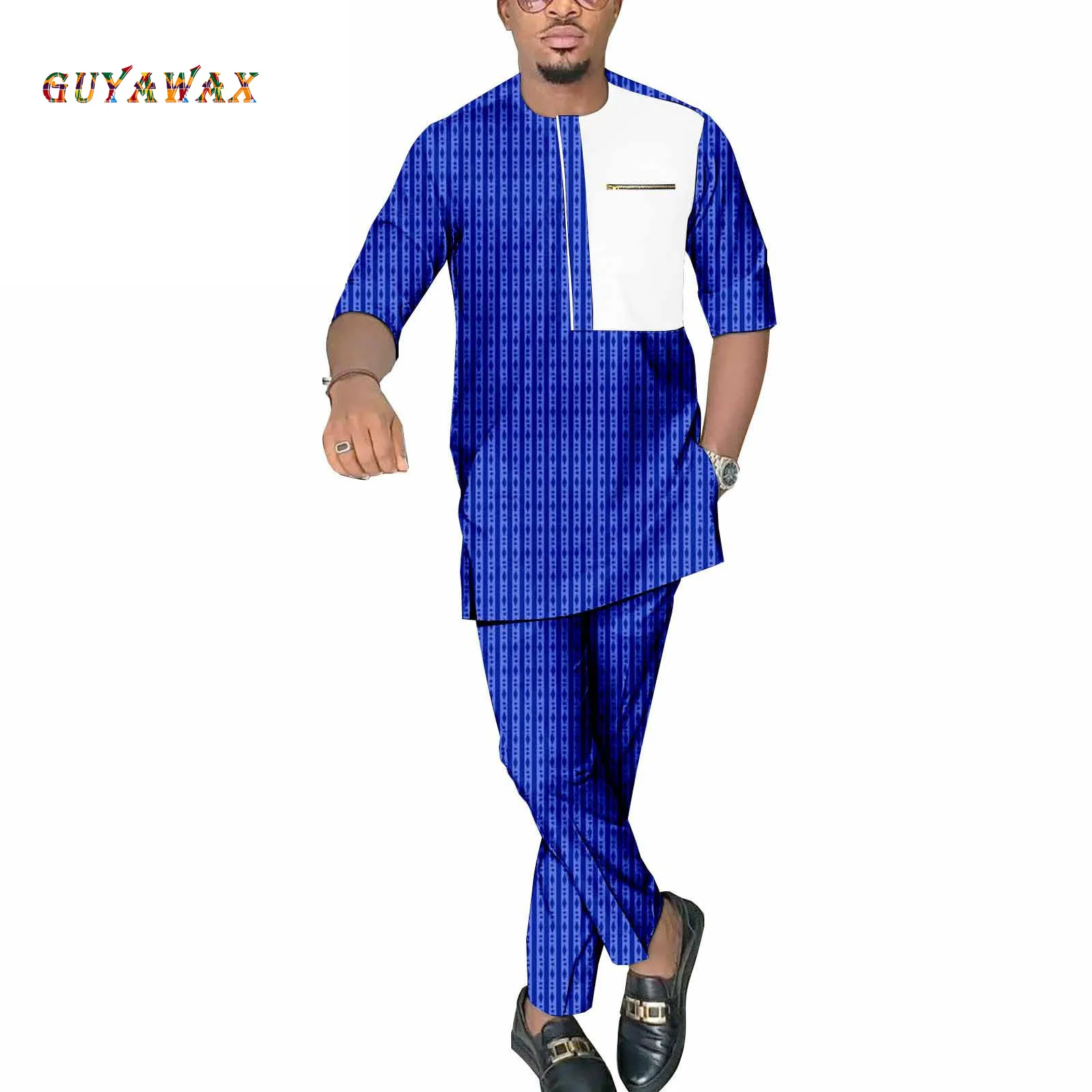 High Quality Fashion Outfits Men Cotton Summer Tracksuit Suit Zipper Shirt Oversized 2 Piece Set for Men Business Casual Printed
High Quality Fashion Outfits Men Cotton Summer Tracksuit Suit Zipper Shirt Oversized 2 Piece Set for Men Business Casual Printed