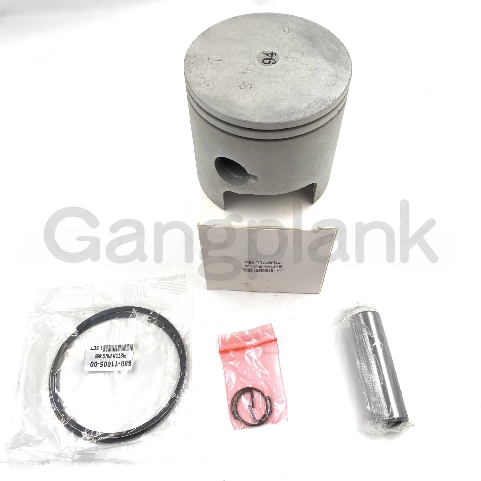 Комплект поршней для подвесного мотора Yamaha 45/50/55/75/85 л.с. 688-11636, увеличенный, 50 мм
Комплект поршней для подвесного мотора Yamaha 45/50/55/75/85 л.с. 688-11636, увеличенный, 50 мм