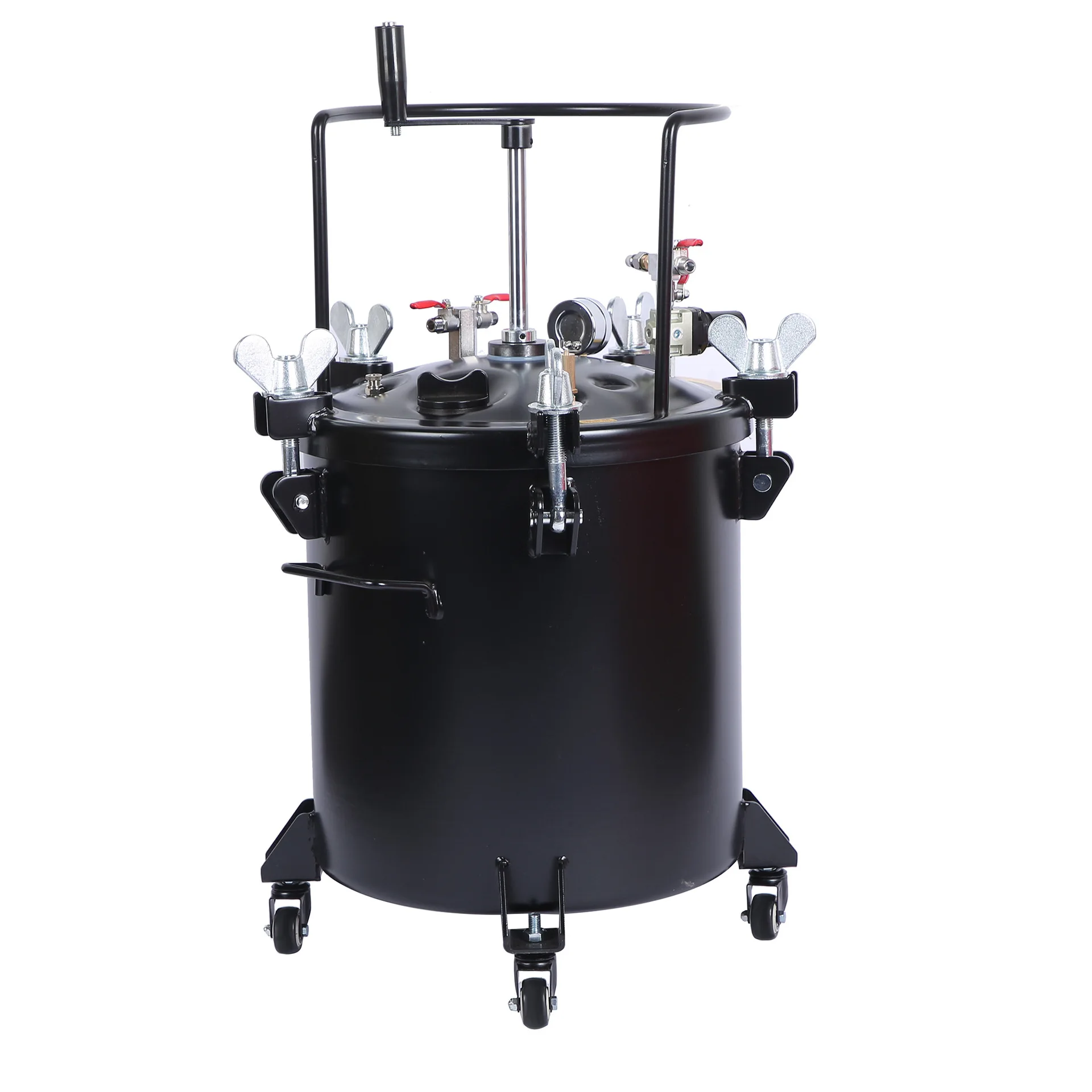 Efficient mixing color paint spray emulsion pressure bucket chicken simple and durable manual press spray paint tank
Efficient mixing color paint spray emulsion pressure bucket chicken simple and durable manual press spray paint tank