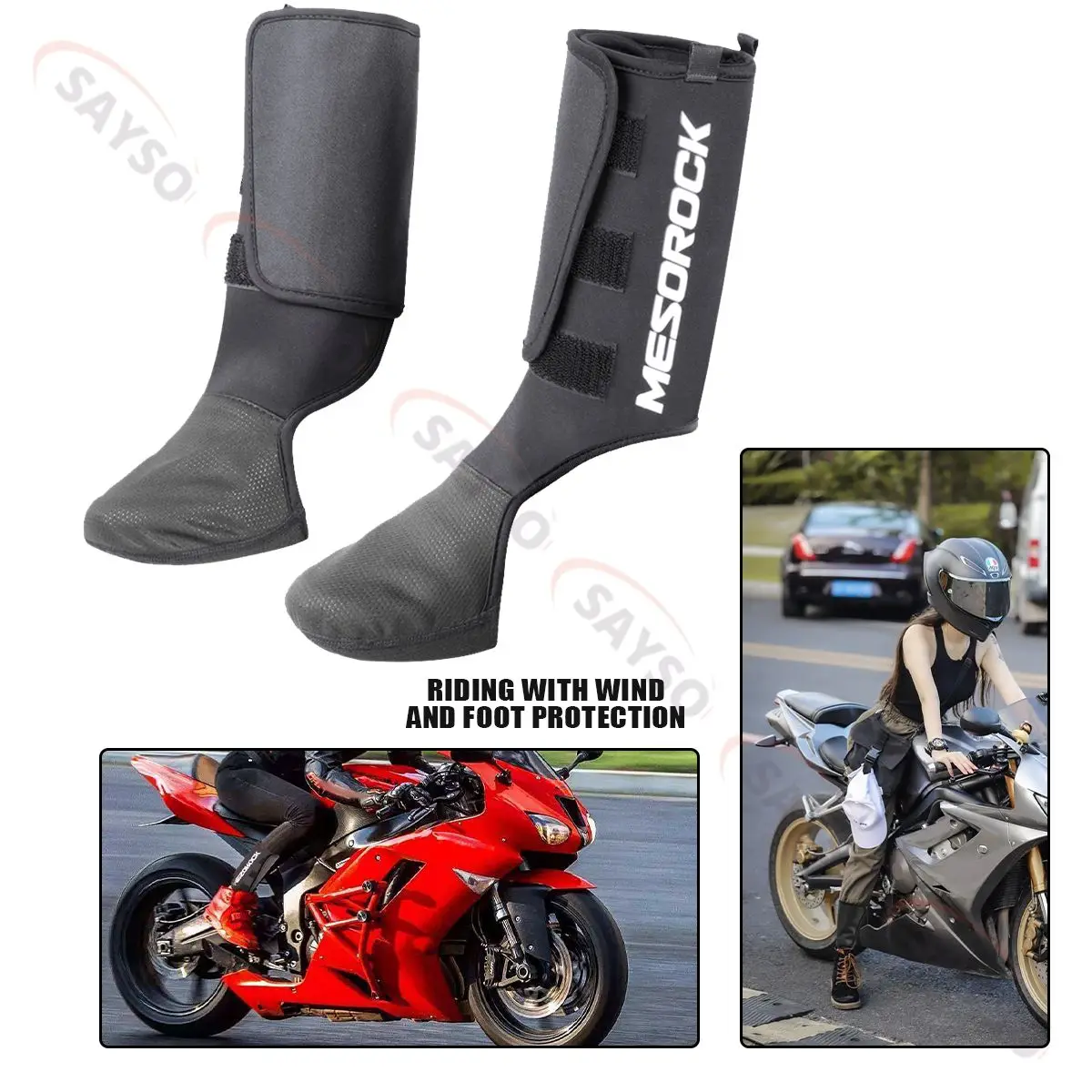 Windproof Ankle Protector Motorcycle Riding Outdoor Skiing Plus Velvet Cold-proof Foot Covers Winter Warm Leg Covers Equipment
Windproof Ankle Protector Motorcycle Riding Outdoor Skiing Plus Velvet Cold-proof Foot Covers Winter Warm Leg Covers Equipment