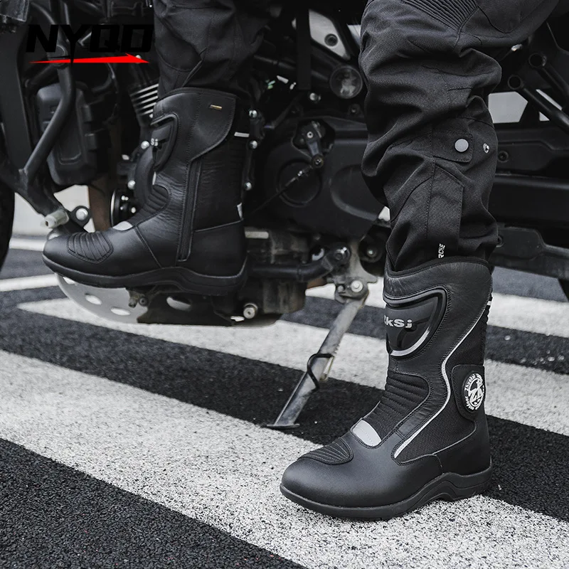 Motorcycle Riding Boots Breathable Anti Fall and Anti-collision RoadRacing Shoes motorcycle boots men botas motocross botas moto
Motorcycle Riding Boots Breathable Anti Fall and Anti-collision RoadRacing Shoes motorcycle boots men botas motocross botas moto