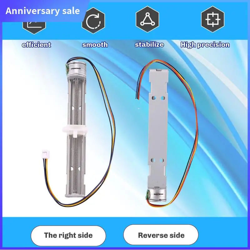 AD23-12V Stepper Motor Stroke 80Mm With Slider Motor For Diy Small Engraving Machine
AD23-12V Stepper Motor Stroke 80Mm With Slider Motor For Diy Small Engraving Machine