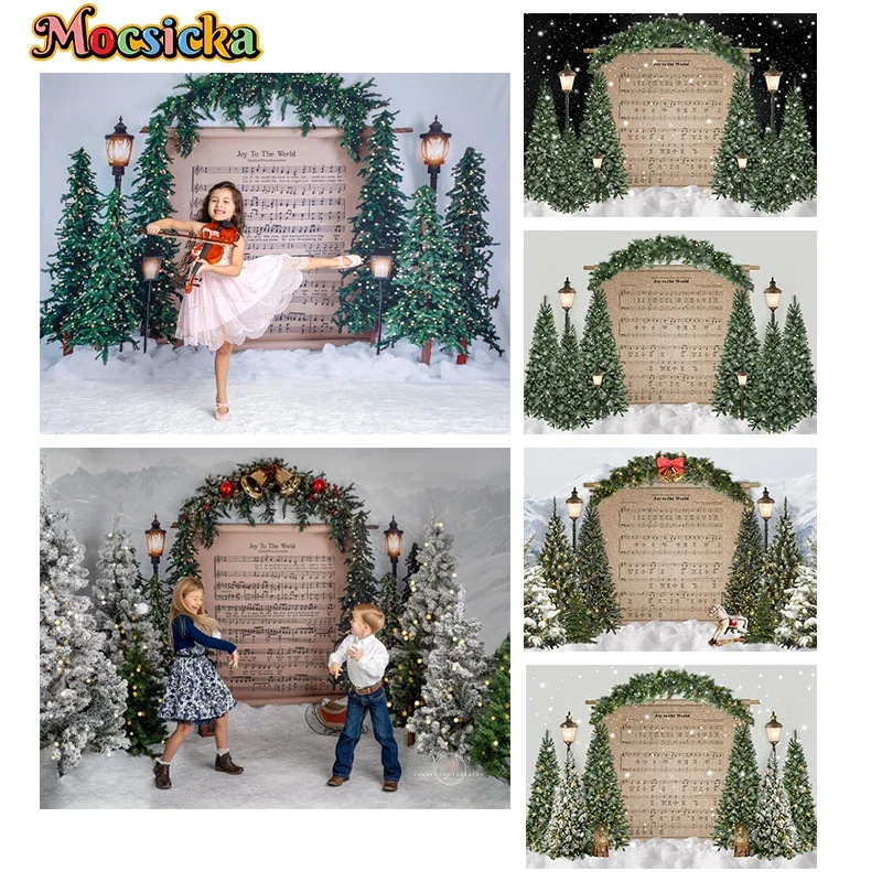 Mocsicka Winter Christmas Party Decoration Photography Background Xmas Trees Lyrics Lamp Snowscape Backdrops Studio Photobooth
Mocsicka Winter Christmas Party Decoration Photography Background Xmas Trees Lyrics Lamp Snowscape Backdrops Studio Photobooth