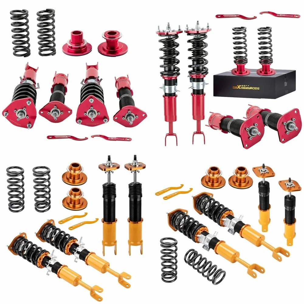 MaXpeedingrods Coilovers Kit for Nissan 350Z Z33 Skyline Infiniti G35 2003-2007 Racing Shocks
MaXpeedingrods Coilovers Kit for Nissan 350Z Z33 Skyline Infiniti G35 2003-2007 Racing Shocks