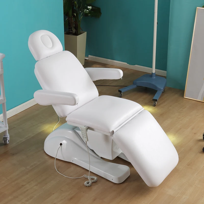 High-End Portable Electric Beauty Spa Bed 3 Motors Adjustable Reclining PU Leather Facial Massage Chair for Aesthetic Clinics
High-End Portable Electric Beauty Spa Bed 3 Motors Adjustable Reclining PU Leather Facial Massage Chair for Aesthetic Clinics