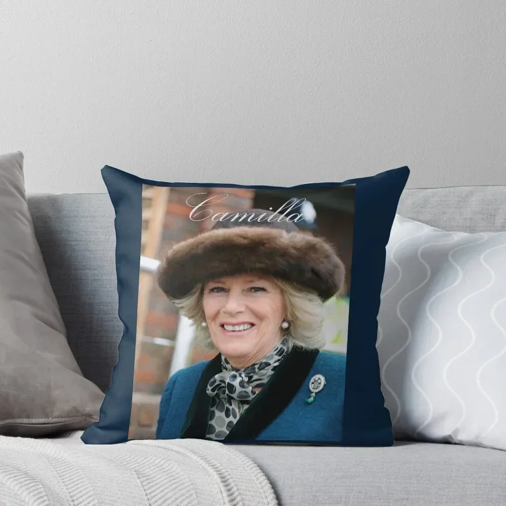 Camilla, Duchess of Cornwall Throw Pillow Luxury Pillow Cover Cusions Cover Custom Cushion Photo pillow
Camilla, Duchess of Cornwall Throw Pillow Luxury Pillow Cover Cusions Cover Custom Cushion Photo pillow