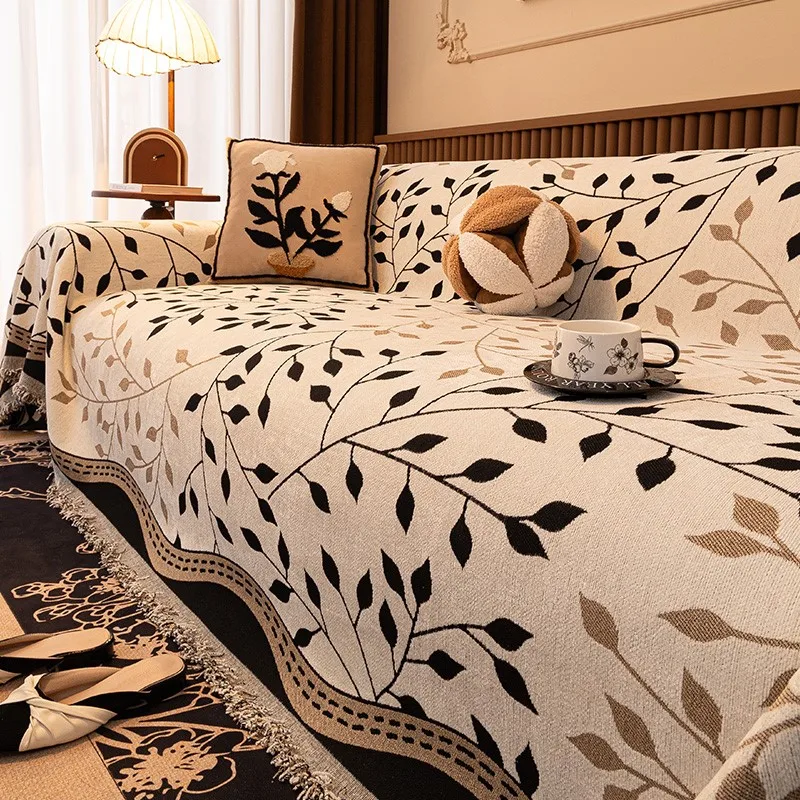 Full Coverage Non-Slip Couch Slipcover All-Season Universal Fit for Leather Sofas 2025 Vintage Luxury Flower Chenille Sofa Cover
Full Coverage Non-Slip Couch Slipcover All-Season Universal Fit for Leather Sofas 2025 Vintage Luxury Flower Chenille Sofa Cover