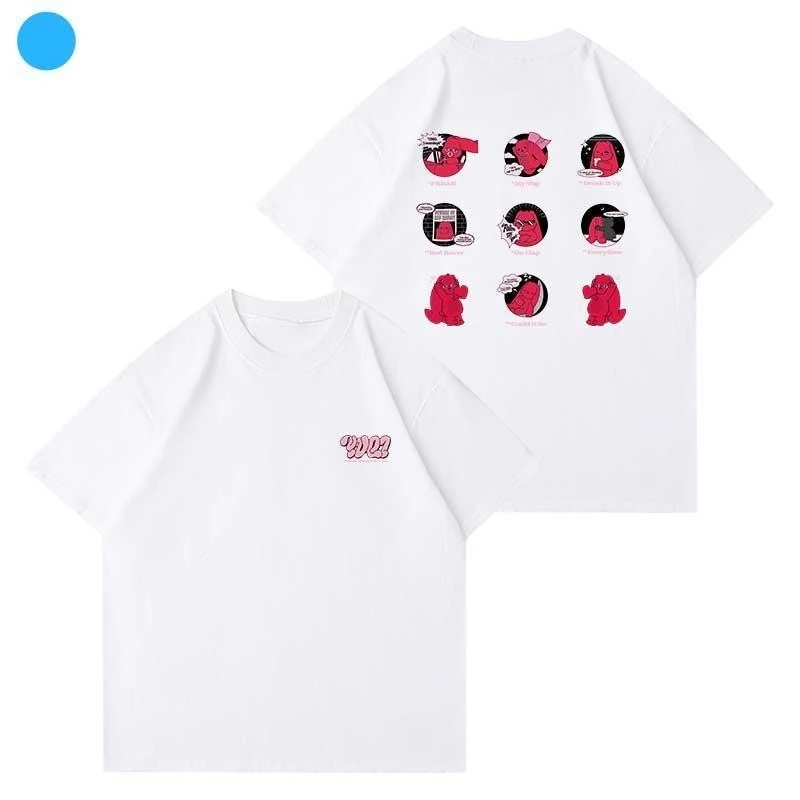 Simple Atmospheric T-shirt Album YUQ1 Peripheral Support with The Same Short-sleeved Cotton T-shirt Loose Printing
Simple Atmospheric T-shirt Album YUQ1 Peripheral Support with The Same Short-sleeved Cotton T-shirt Loose Printing