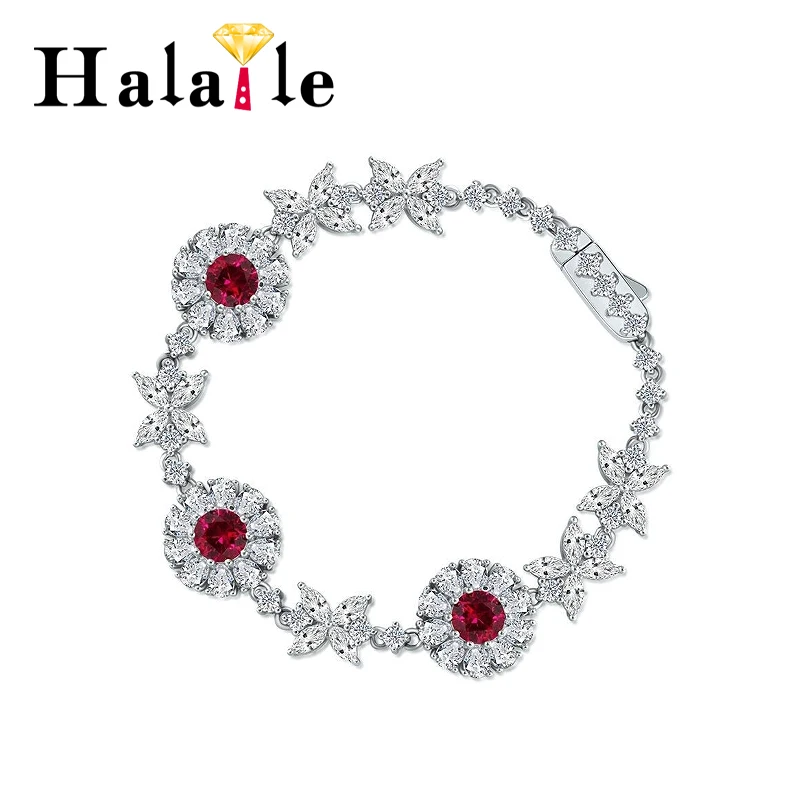Halaile S925 стерлингового серебра полихромный циркон имитация драгоценного камня блестящий браслет Роскошные ювелирные изделия для женщин модный роскошный подарок
Halaile S925 стерлингового серебра полихромный циркон имитация драгоценного камня блестящий браслет Роскошные ювелирные изделия для женщин модный роскошный подарок