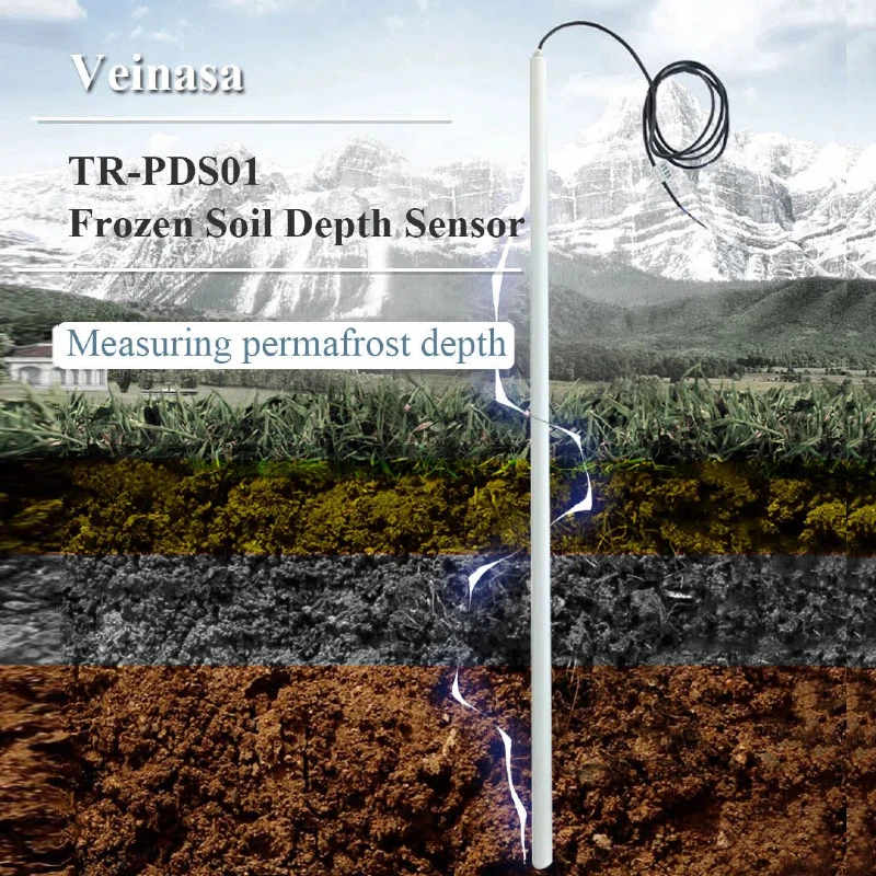 TR-PDS01 Agricultural Multi-Depth RS485 Modbus 5-12V Frozen Soil Depth Sensor Epoxy Resin Permafrost Depth Instrument
TR-PDS01 Agricultural Multi-Depth RS485 Modbus 5-12V Frozen Soil Depth Sensor Epoxy Resin Permafrost Depth Instrument