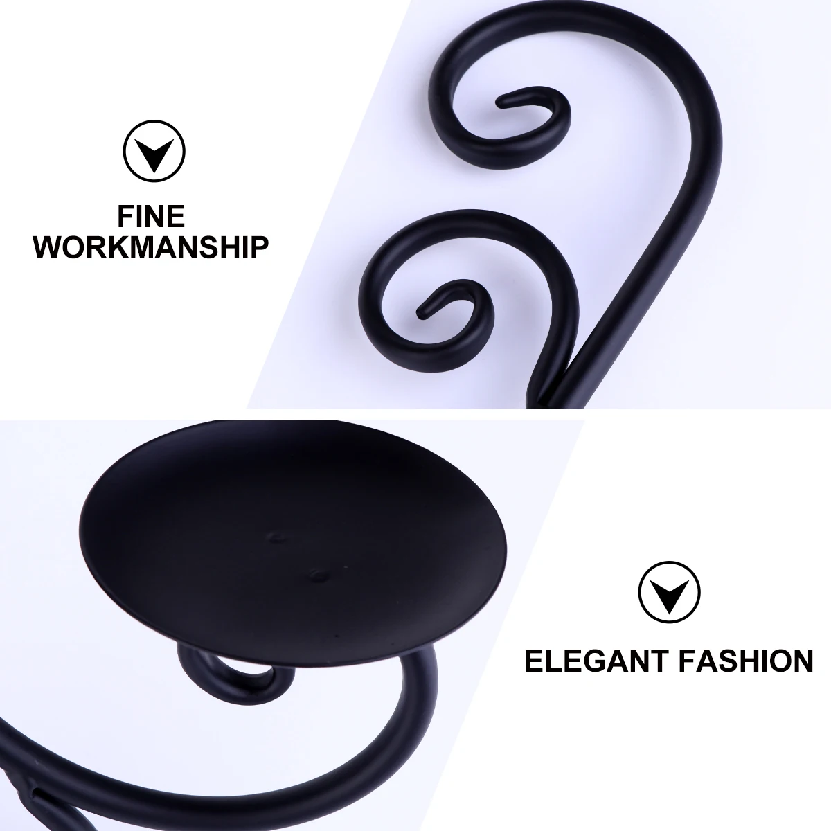 Elegant European Style Wrought Iron Holder Decorative Candlestick for Home Wedding Party Christmas Indoor Outdoor Use
Elegant European Style Wrought Iron Holder Decorative Candlestick for Home Wedding Party Christmas Indoor Outdoor Use