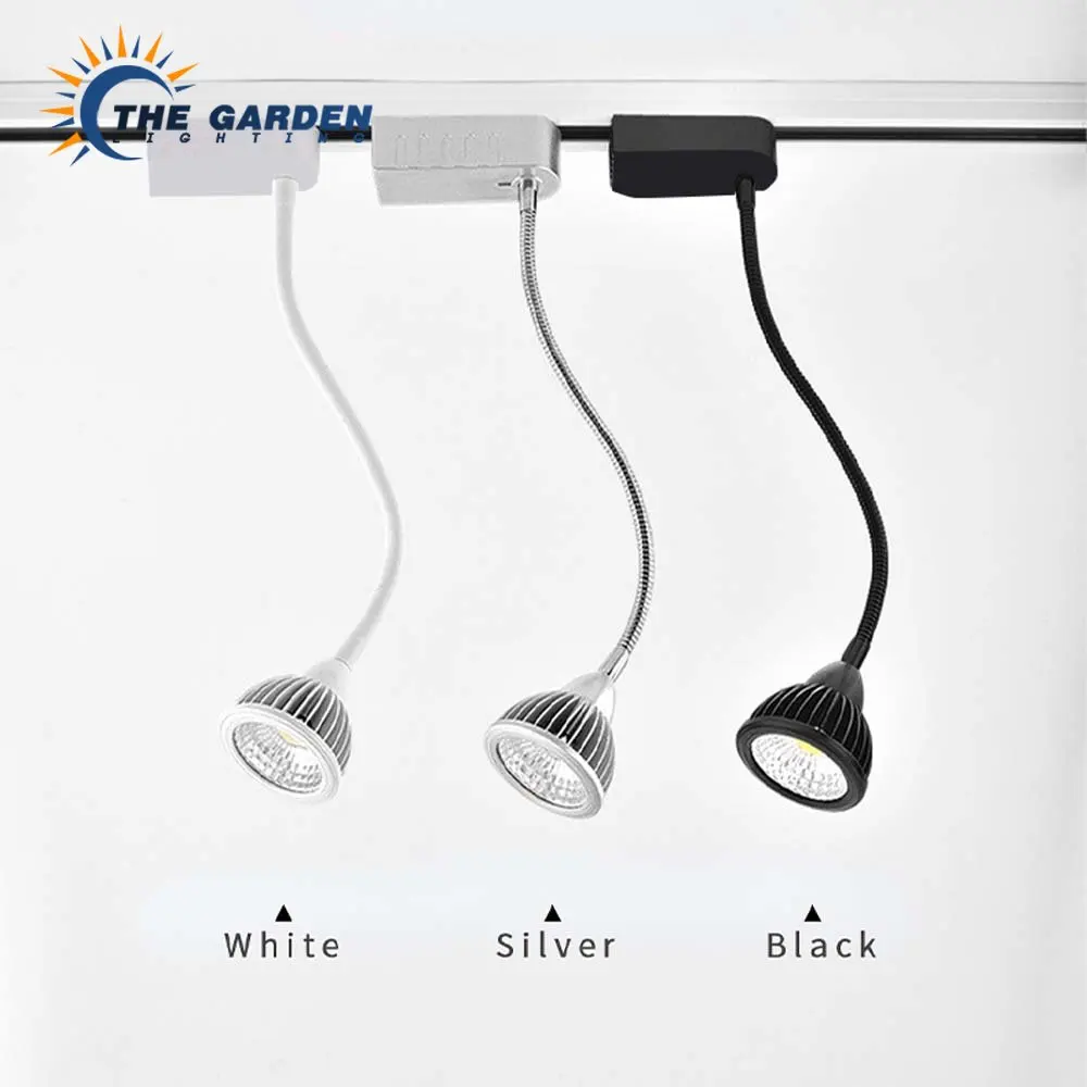 Hose Railing Light Industrial Adjustable Track Lights Black White Gooseneck Railing Light LED Aluminum Spot Lamp Modern Lighting
Hose Railing Light Industrial Adjustable Track Lights Black White Gooseneck Railing Light LED Aluminum Spot Lamp Modern Lighting