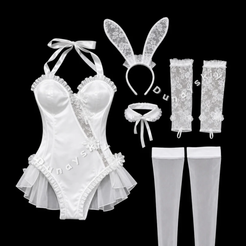Bunny Ears Cosplay Pure Style Jumpsuit Kawaii Cute Bodysuit Sweet Lolita Rabbit Furry Earwear Cos White Wedding Dress Original
Bunny Ears Cosplay Pure Style Jumpsuit Kawaii Cute Bodysuit Sweet Lolita Rabbit Furry Earwear Cos White Wedding Dress Original