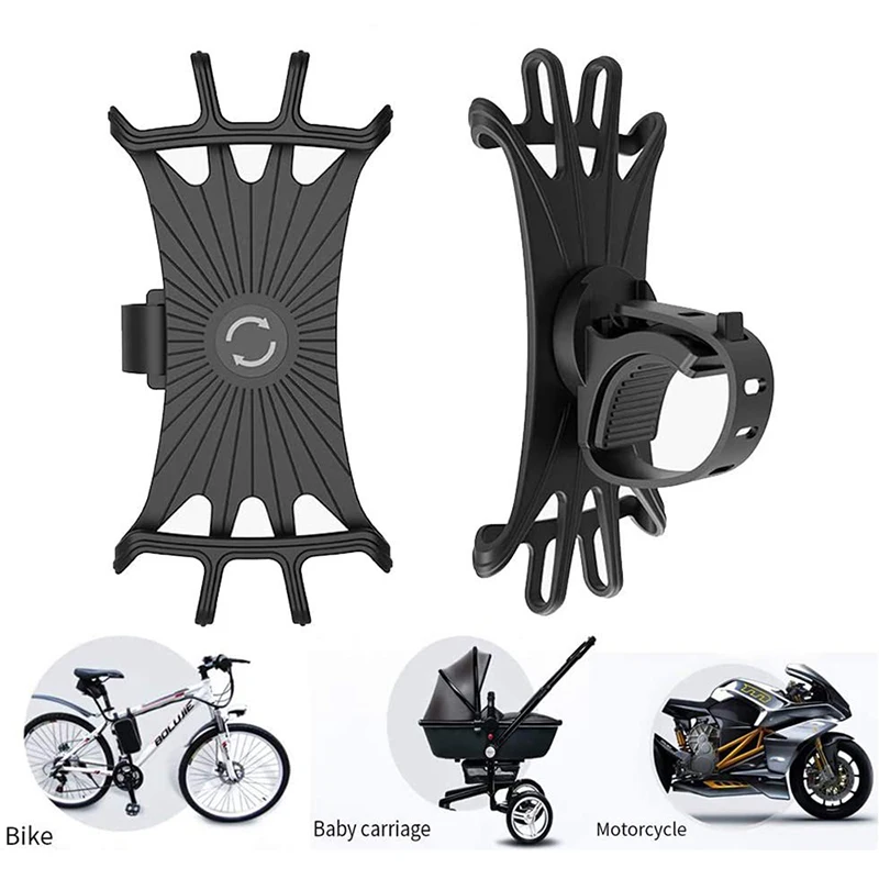 Silicone Phone Holder 360 Degree Rotating Anti Slip Clip Mount GPS Clip Mount Baby Stroller Stand Motorcycle Handlebar Bracket
Silicone Phone Holder 360 Degree Rotating Anti Slip Clip Mount GPS Clip Mount Baby Stroller Stand Motorcycle Handlebar Bracket