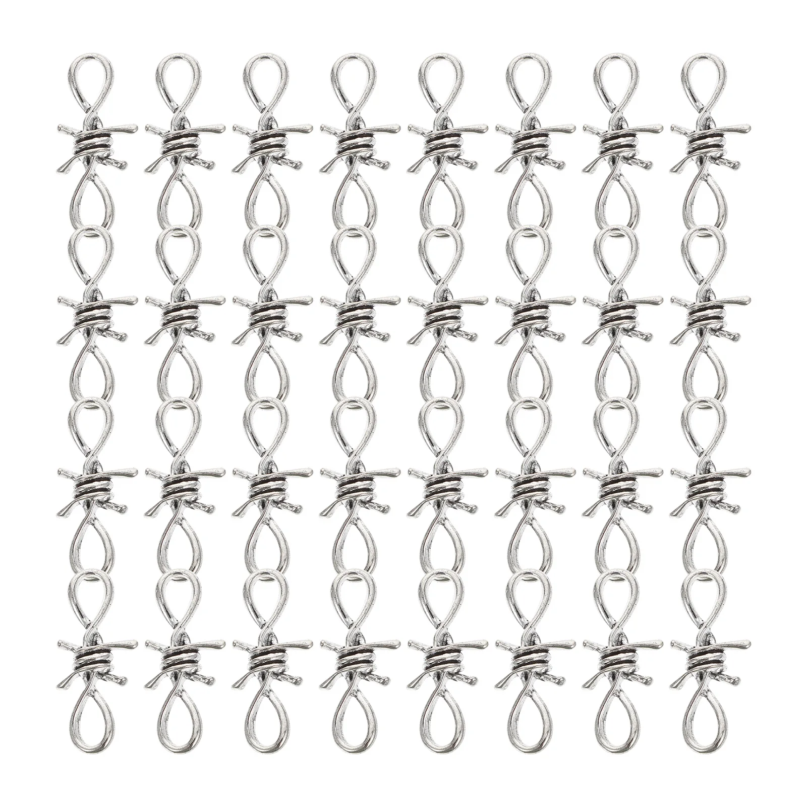 30pcs Chain Bracelet Necklace Accessories DIY Jewelry Necklace Charms Making Kit Metal Charms Beads Handmade Supplies
30pcs Chain Bracelet Necklace Accessories DIY Jewelry Necklace Charms Making Kit Metal Charms Beads Handmade Supplies