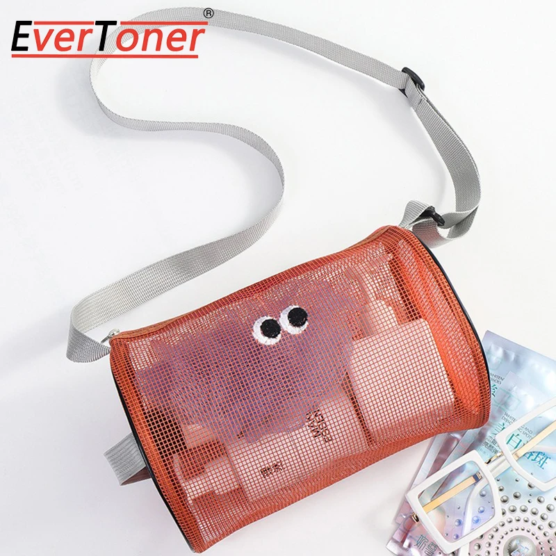EverToner Breathable Mesh Cylindrical Bag Large Capacity Men Women Travel Shoulder Storage Bag Beach Swimming Camp Handbag
EverToner Breathable Mesh Cylindrical Bag Large Capacity Men Women Travel Shoulder Storage Bag Beach Swimming Camp Handbag