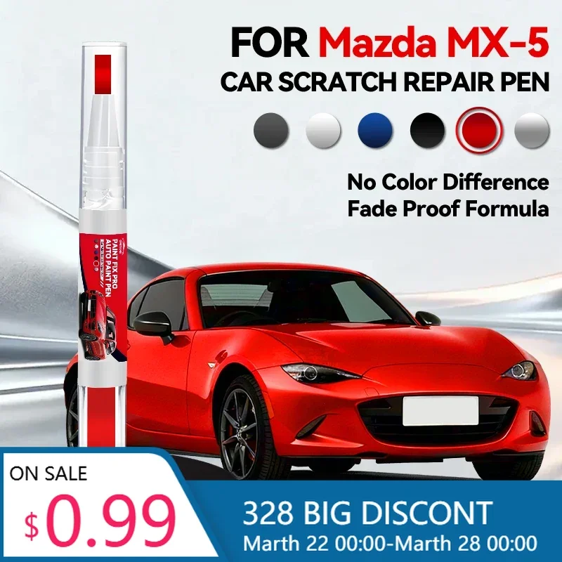 Ручка-корректор для ремонта лакокрасочного покрытия Mazda MX-5, средство для удаления царапин, аксессуары для авто, черный, белый, синий, красный, серый цвета.
Ручка-корректор для ремонта лакокрасочного покрытия Mazda MX-5, средство для удаления царапин, аксессуары для авто, черный, белый, синий, красный, серый цвета.
