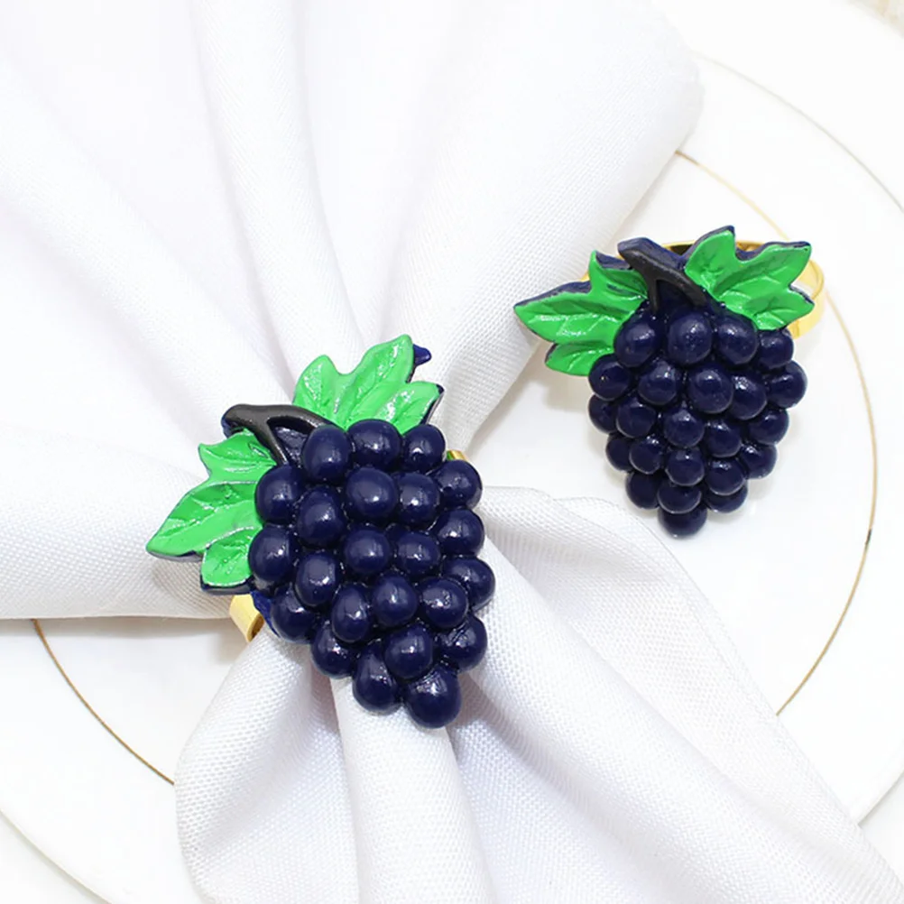 6Pcs Fruit Shaped Napkin Holders Exquisite Design Rustproof Party Serviette Ring Decorations Fruit Napkin Ring
6Pcs Fruit Shaped Napkin Holders Exquisite Design Rustproof Party Serviette Ring Decorations Fruit Napkin Ring