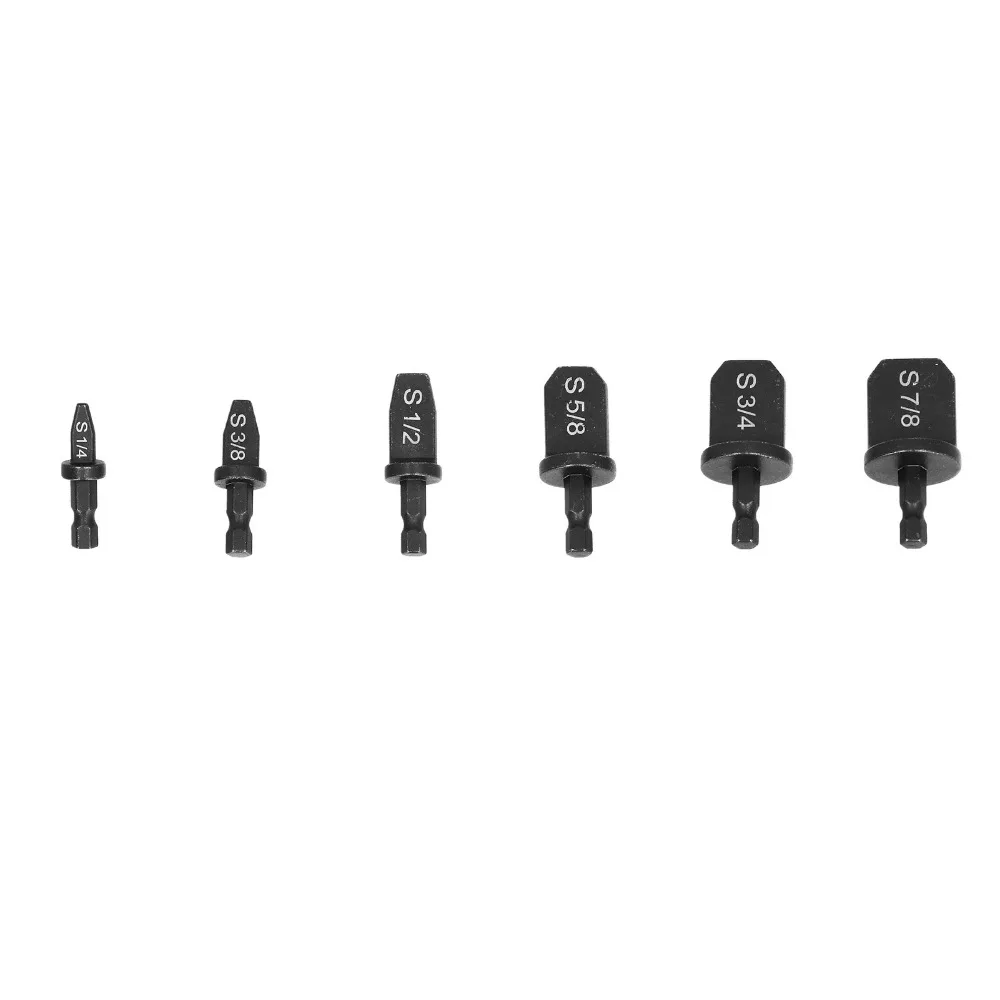 6 шт., 1/4 дюйма, 3/8 дюйма, 1/2 дюйма, 5/8 дюйма, 3/4 дюйма, 7/8 дюйма, набор инструментов для обжима HVAC для мягких медных трубок, шестигранный хвостовик, расширитель медной трубки
6 шт., 1/4 дюйма, 3/8 дюйма, 1/2 дюйма, 5/8 дюйма, 3/4 дюйма, 7/8 дюйма, набор инструментов для обжима HVAC для мягких медных трубок, шестигранный хвостовик, расширитель медной трубки