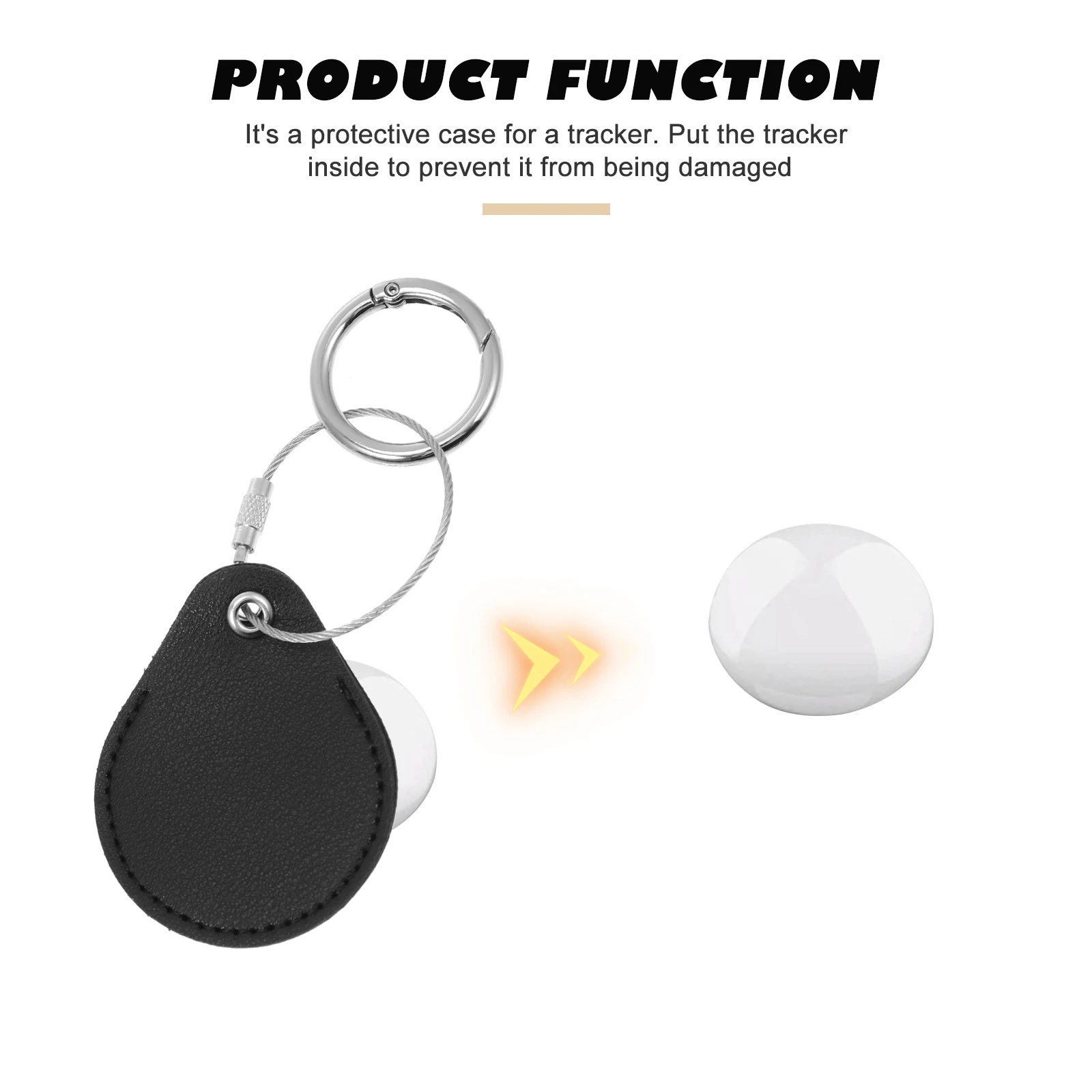 Waterdrop Protective Cover for Air Tags Shockproof Lightweight Anti Scratch Tracer Sleeve Compatible
Waterdrop Protective Cover for Air Tags Shockproof Lightweight Anti Scratch Tracer Sleeve Compatible