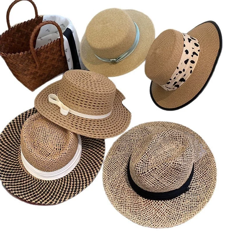 Women’s Fashionable Straw Hats, Beach Hats, French-Style Sun Hats, New Summer Vintage Hats
Women’s Fashionable Straw Hats, Beach Hats, French-Style Sun Hats, New Summer Vintage Hats