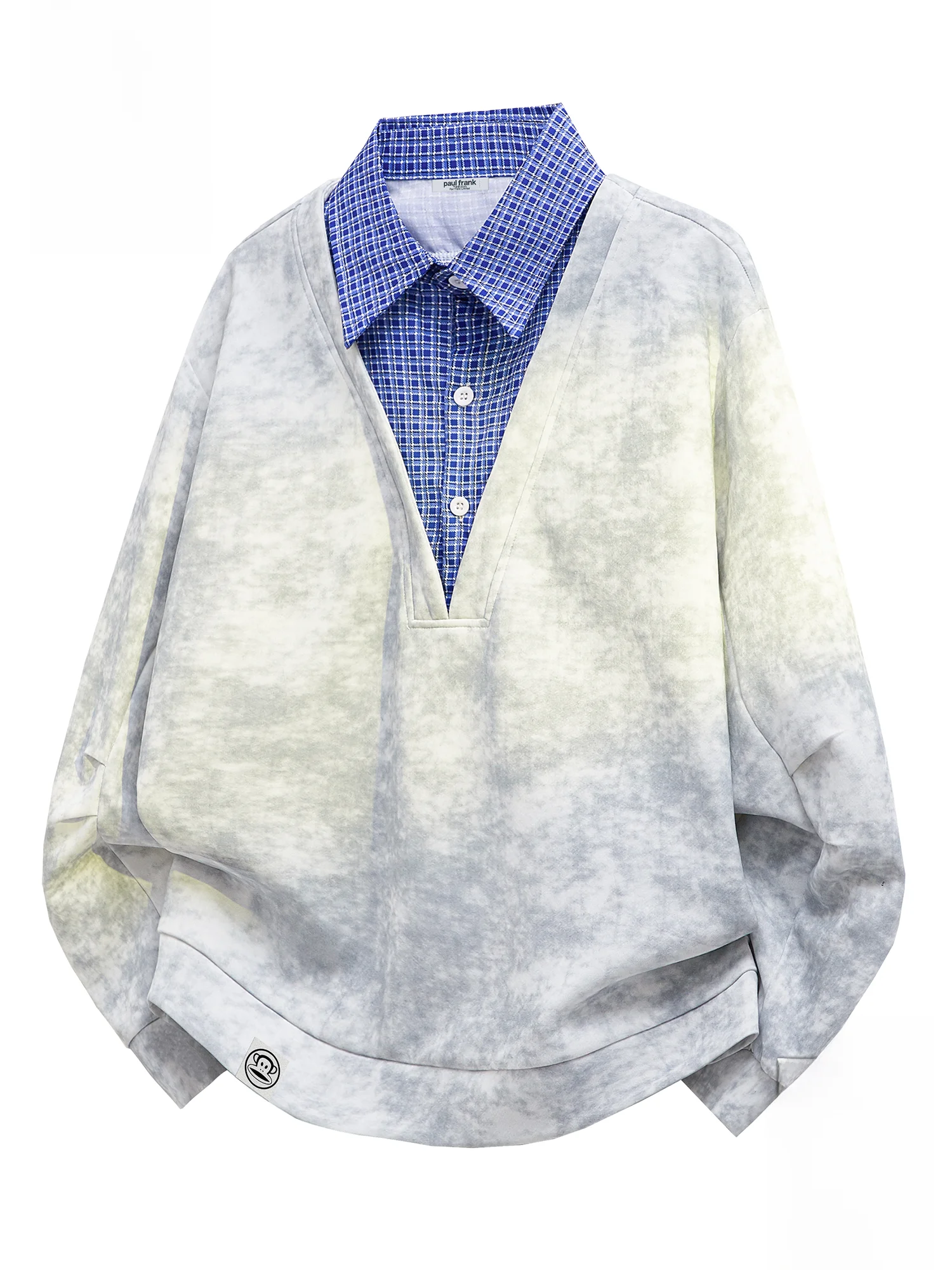 PaulFrank Plaid Tie Dye Loose Long Sve Hoodie Men's Winter Casual Comfortable Polyester Fabric Youth Faion American Sle
PaulFrank Plaid Tie Dye Loose Long Sve Hoodie Men's Winter Casual Comfortable Polyester Fabric Youth Faion American Sle