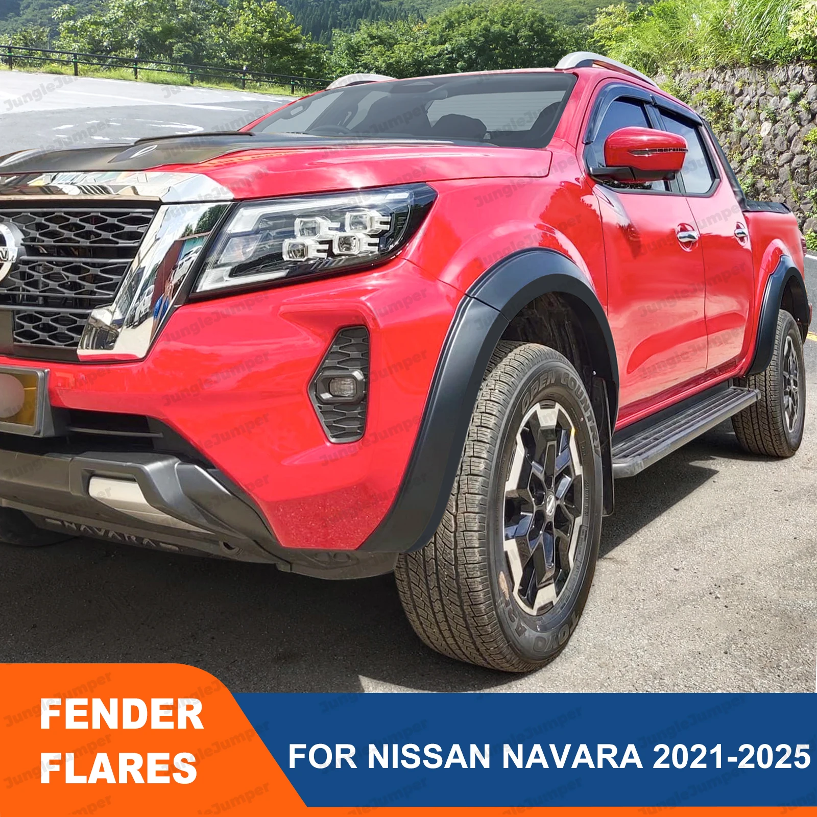 OEM Style Fender Flares Wheel Arch For Nissan Navara Frontier NP300 D23 2021-2025 Mudguards Double Cab Car Exterior Accessories
OEM Style Fender Flares Wheel Arch For Nissan Navara Frontier NP300 D23 2021-2025 Mudguards Double Cab Car Exterior Accessories