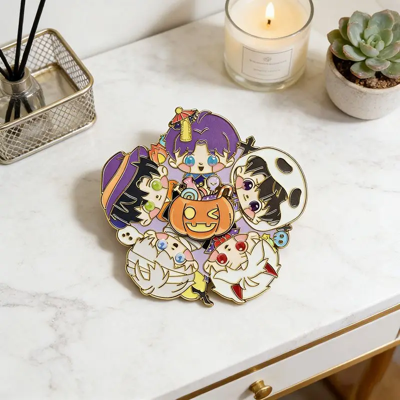 2026 Hot New Premium Halloween 5 In 1 Fidget Spinning Sylus Caleb Zayne Rafayel Xavier Enamel Pins Badge Collectible Gifts
2026 Hot New Premium Halloween 5 In 1 Fidget Spinning Sylus Caleb Zayne Rafayel Xavier Enamel Pins Badge Collectible Gifts