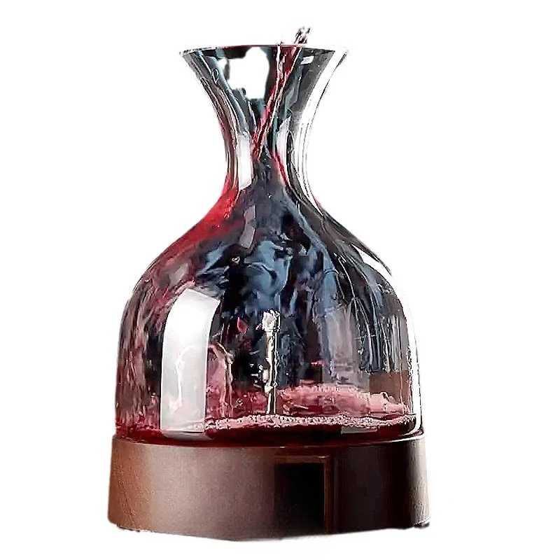Electric fast red wine decanter creative high-end crystal glass automatic decanter household
Electric fast red wine decanter creative high-end crystal glass automatic decanter household