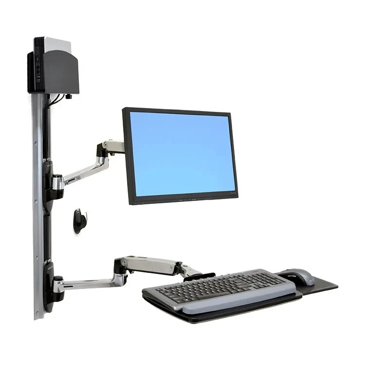 Computer monitor keyboard bracket medical wall mount arm
Computer monitor keyboard bracket medical wall mount arm