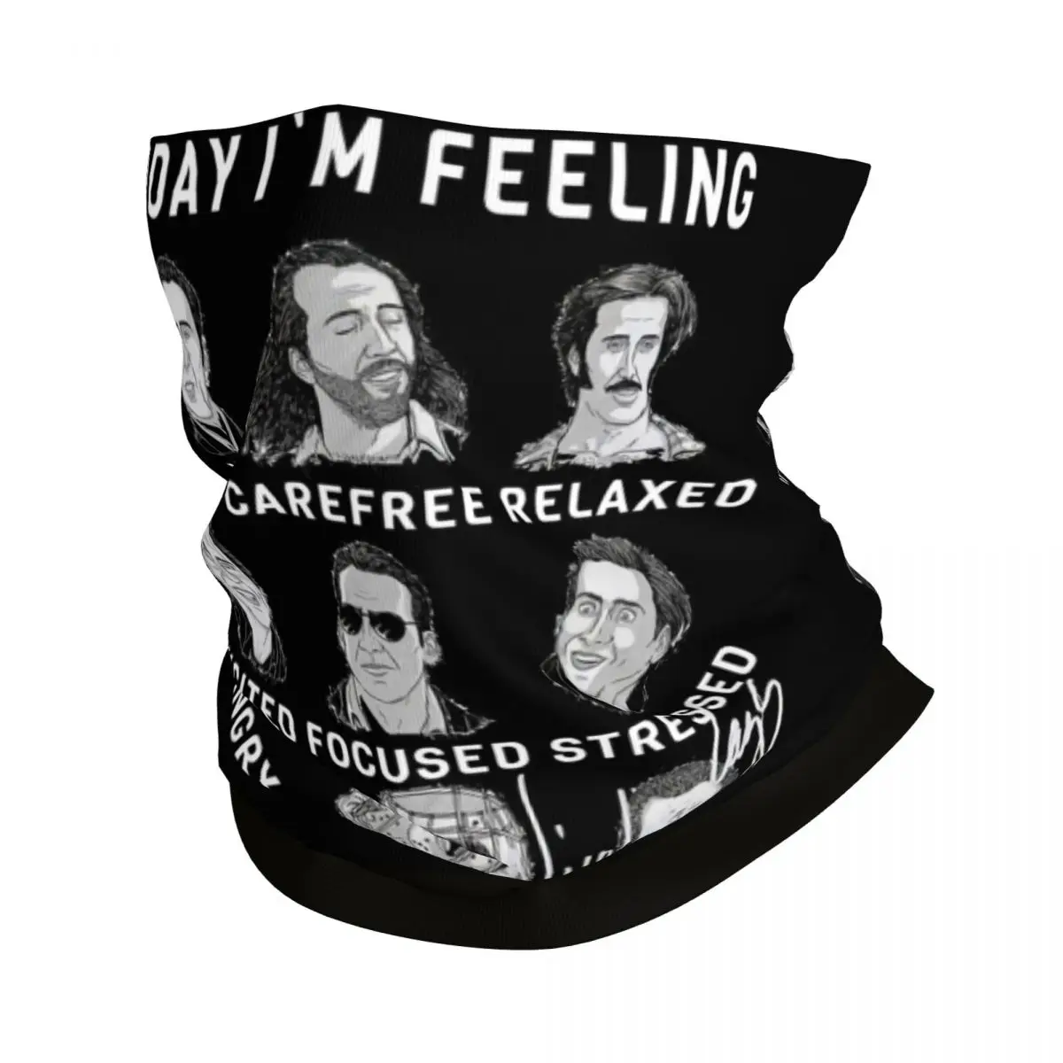 Бандана на заказ Today Im Feeling, гетры для пеших прогулок, охоты, женщин и мужчин, шарф с запахом Николаса Кейджа, забавная мем, Балаклава, теплая
Бандана на заказ Today Im Feeling, гетры для пеших прогулок, охоты, женщин и мужчин, шарф с запахом Николаса Кейджа, забавная мем, Балаклава, теплая