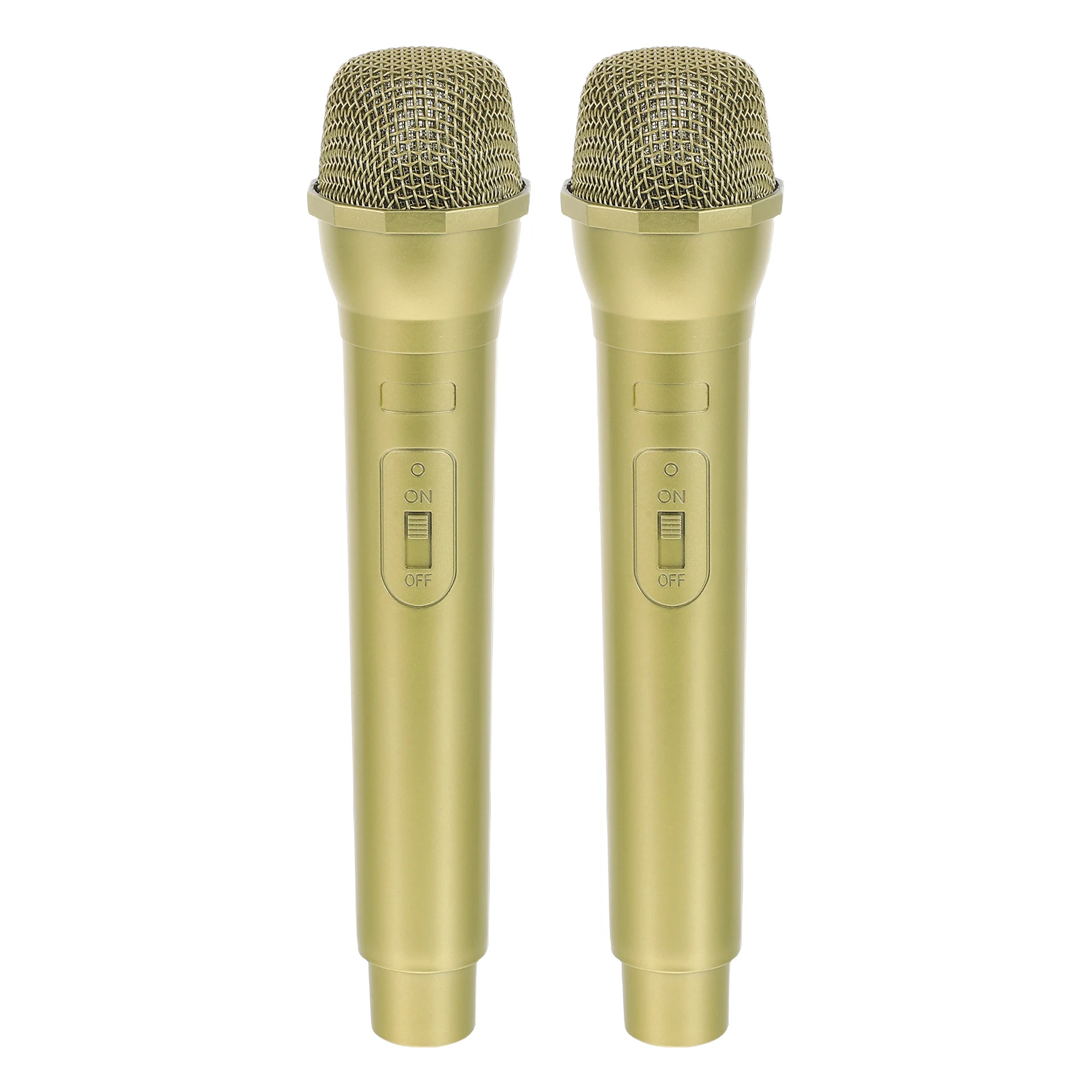 2Pcs Golden Microphone Prop: Lightweight Handheld Fake Mic for Toddler Pretend Play Music Party Favor Cosplay Stage Costume
2Pcs Golden Microphone Prop: Lightweight Handheld Fake Mic for Toddler Pretend Play Music Party Favor Cosplay Stage Costume